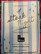 Steak Night Voucher